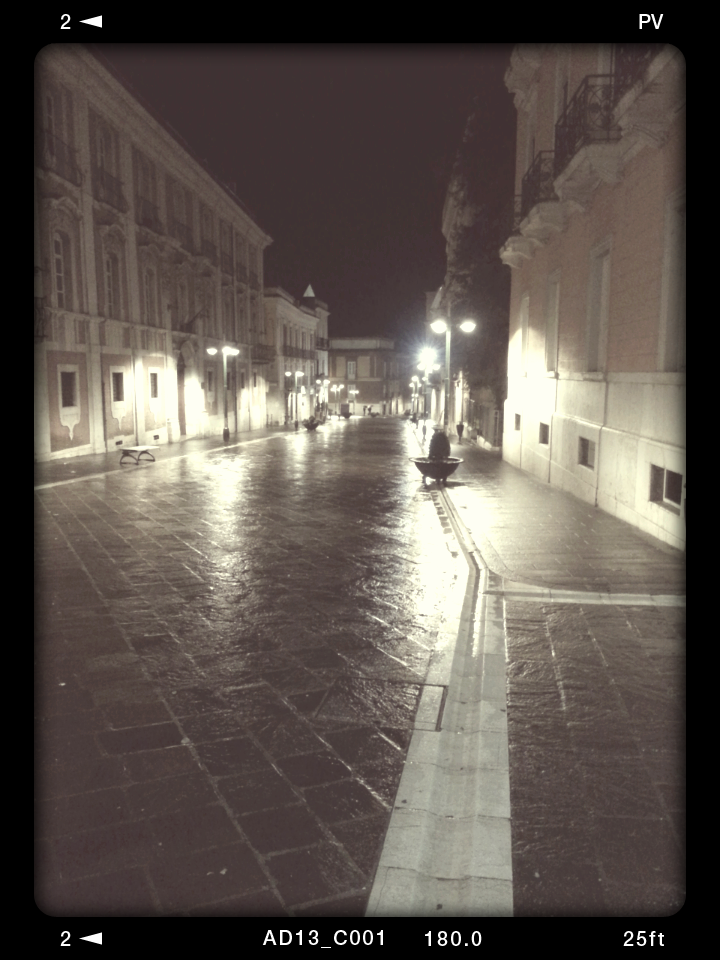 Benevento night time 21 gennaio