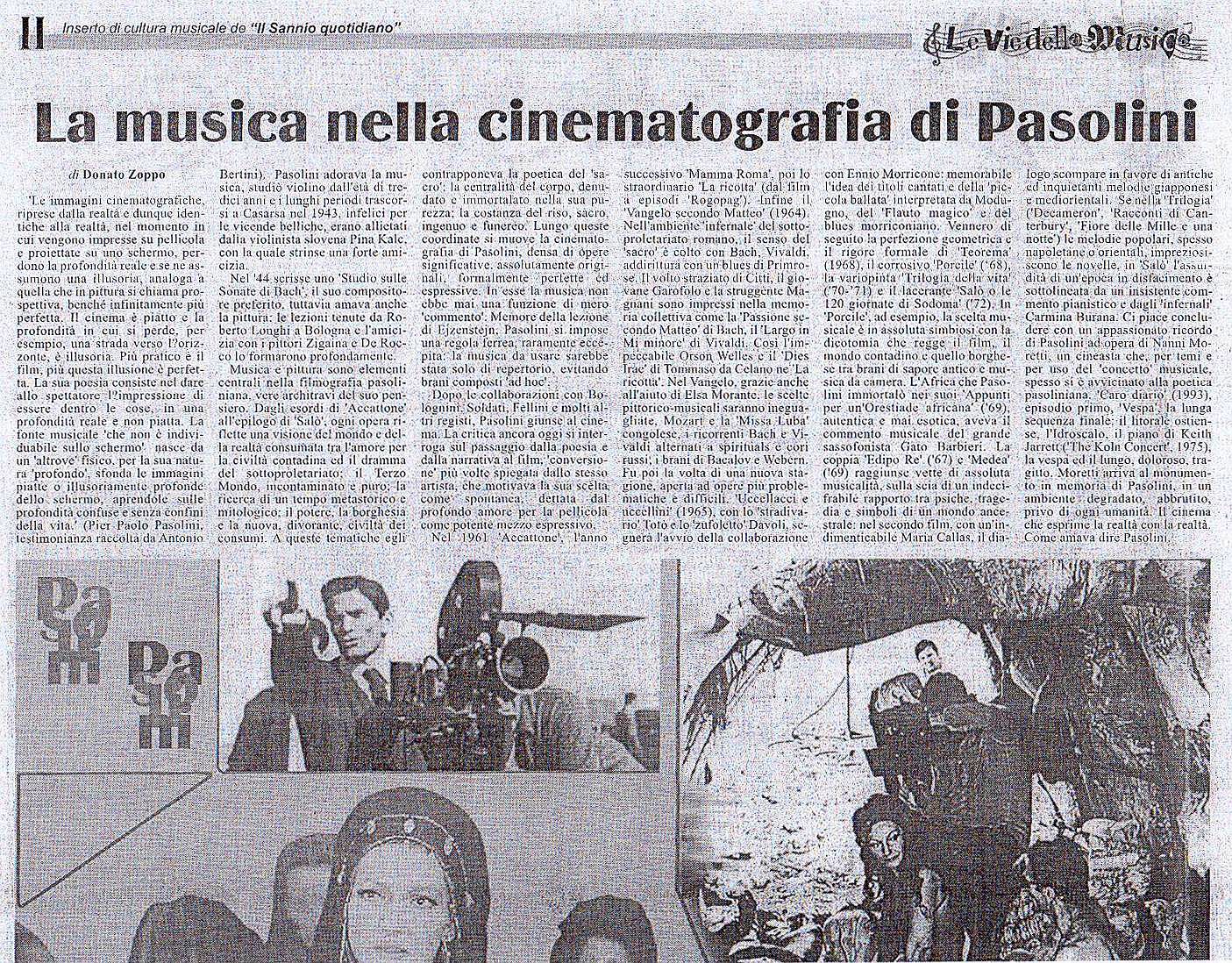 Vie della musica 25 aprile 2003